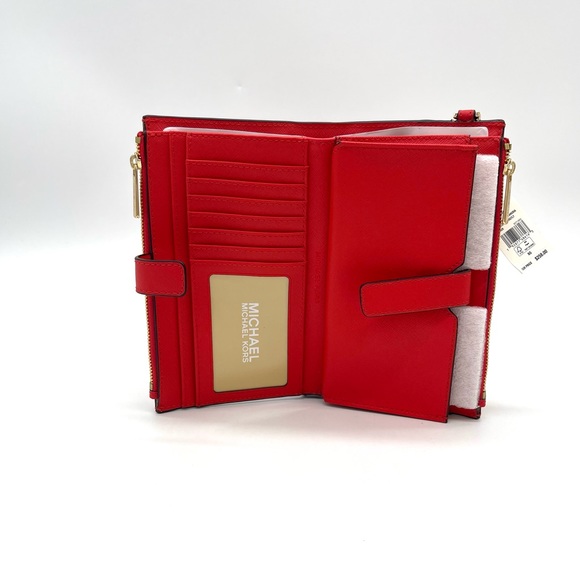 Michael Kors Large Double Zip Wallet Wristlet - Picture 3 of 7